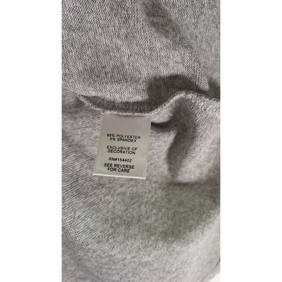 CLOVER and PINE Christmas Tunic Top Women XL Cowboy Rodeo Santa Snowman - Picture 4 of 8